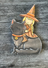 Load image into Gallery viewer, Witchy Cat Rider semi-custom