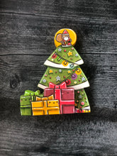 Load image into Gallery viewer, A Tansy Christmas Tree with Presents