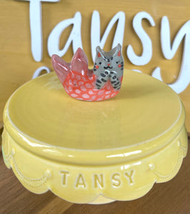 Ceramic Trinket Kitteh