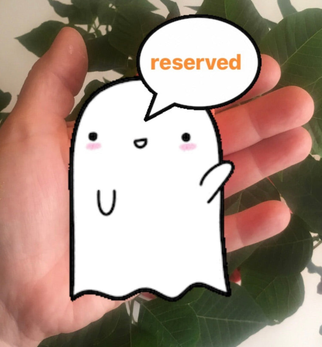 RESERVED for golden ticket