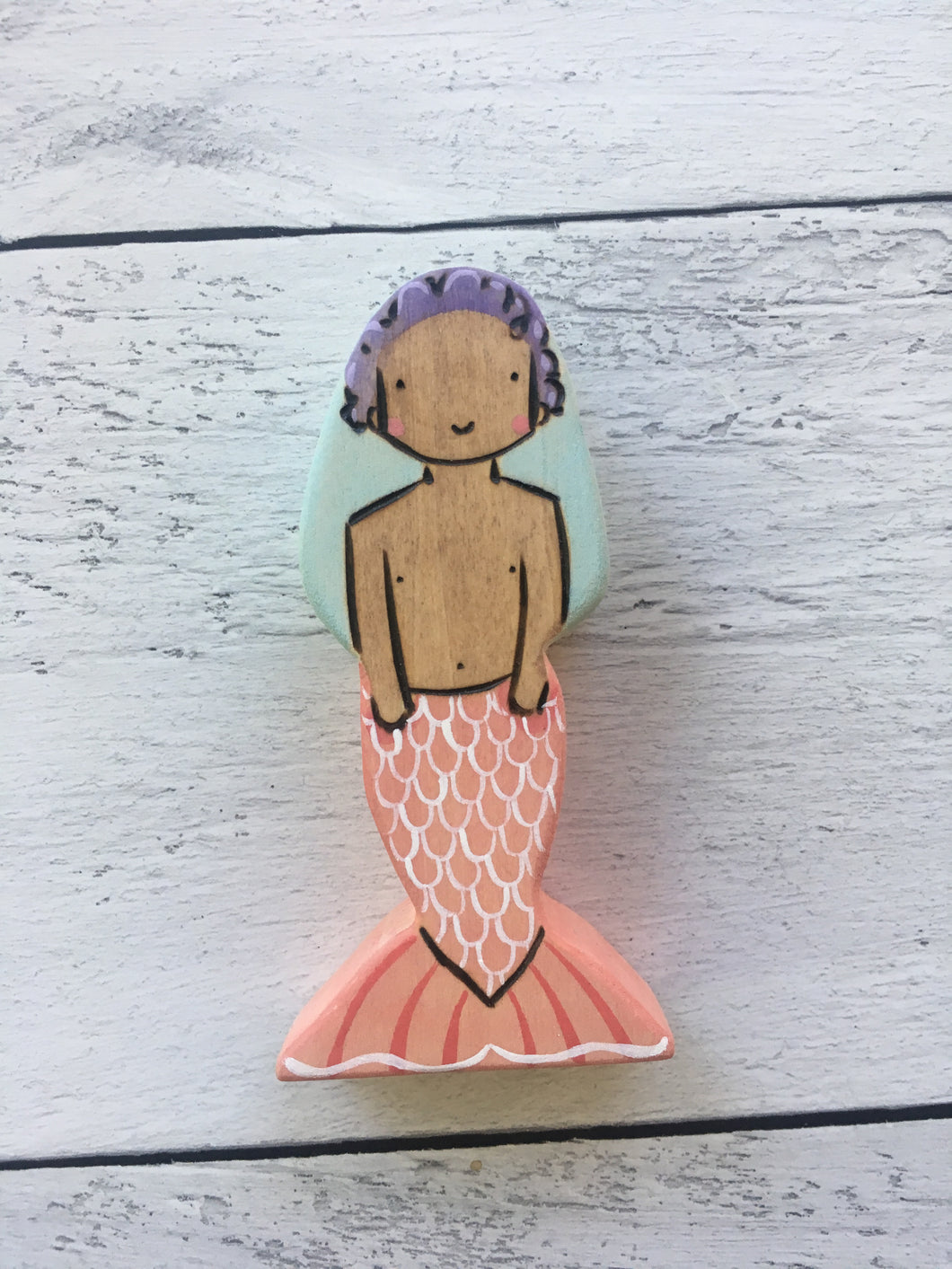 Baiji the standing mermaid