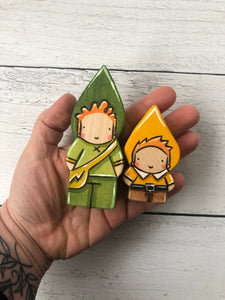Radleigh and Rory the Gnome Set